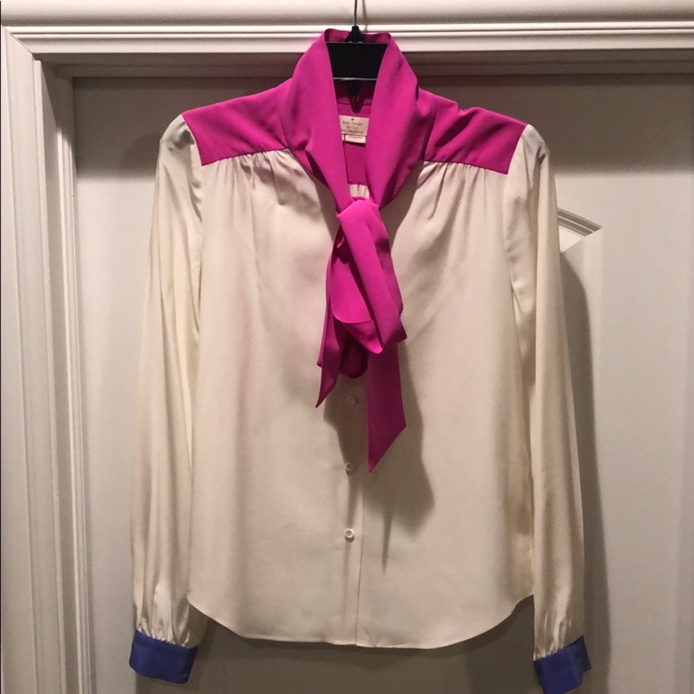 Kate Spade New York ivory blouse